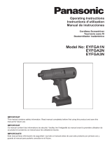 Panasonic EYFGA1N Le manuel du propriétaire