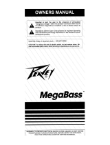 Peavey MegaBass Manuel utilisateur