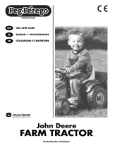 Peg Perego John Deere Farm Tractor Manuel utilisateur