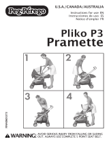 Peg-Perego Pliko P3 Pramette Manuel utilisateur