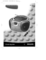 Philips AZ 1145 Manuel utilisateur