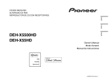 Pioneer DEH-X55HD Manuel utilisateur