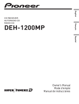 Pioneer DEH-1200MP Manuel utilisateur