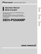 Pioneer DEH-P5500MP Manuel utilisateur