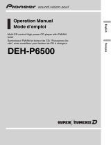 Pioneer DEH-P6500 Manuel utilisateur