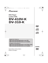 Pioneer DV-410V-K Manuel utilisateur