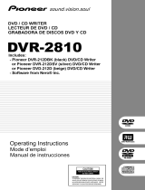 Pioneer DVR-2810 Manuel utilisateur