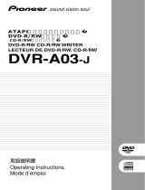 Pioneer DVR-A03-J Manuel utilisateur