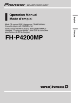 Pioneer FH-P4200MP Manuel utilisateur