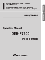 Pioneer DEH-P7200 Manuel utilisateur