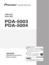 Pioneer PDA-5003 Manuel utilisateur
