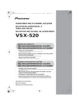 Pioneer VSX-520 Manuel utilisateur