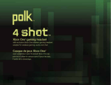 Polk Audio 4 Shot Xbox Manuel utilisateur