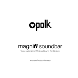Polk Audio MagniFi Le manuel du propriétaire