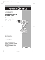 Porter-Cable PC1800D Manuel utilisateur