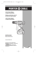 Porter-Cable 90550130 Manuel utilisateur