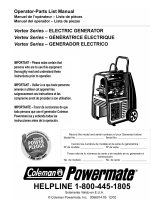 Powermate PC0555523.01 Manuel utilisateur
