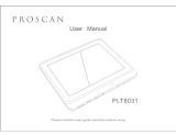ProScan PLT8031 Manuel utilisateur