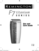 Remington F-710 Manuel utilisateur