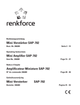 Renkforce SAP-702 Manuel utilisateur