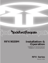 Rockford Fosgate RFX9020M Manuel utilisateur