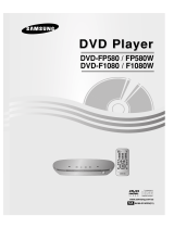 Samsung DVD-F1080W Manuel utilisateur
