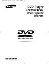 Samsung DVD-P355B Manuel utilisateur