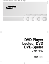 Samsung DVD-P560 Manuel utilisateur