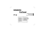 Sangean Electronics PT 10 Manuel utilisateur