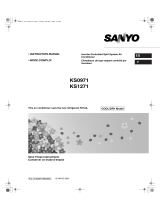 Sanyo KS1271 Manuel utilisateur