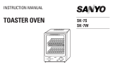 Sanyo Oven SK-7S Manuel utilisateur