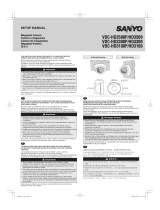 Sanyo VDC-HD3500 - Full HD 1080p Vandal Dome Camera Manuel utilisateur