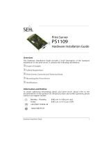 SEH Computertechnik PS1109 Manuel utilisateur