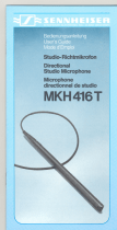 Sennheiser MKH 416 T Manuel utilisateur