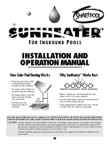Smartpool SunHeater 18021 Manuel utilisateur