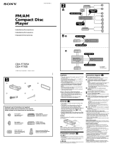 Sony CDX-F7705X Operating Instructions  (English Guide d'installation