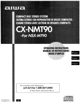 Sony CX-NMT90 Manuel utilisateur