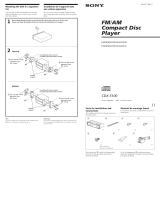 Sony CDX-5100 Manuel utilisateur