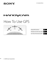 Sony HDR-XR200V Using Guide
