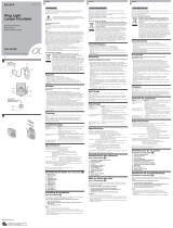 Sony HVL-RLAM Manuel utilisateur