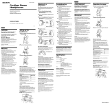 Sony MDR IF5000 Manuel utilisateur