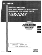 Aiwa NSX-A767 Manuel utilisateur