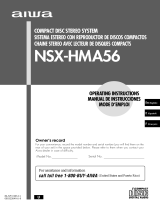 Aiwa NSX-HMA56 Manuel utilisateur