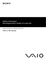 Sony VGC-LT30 Manuel utilisateur