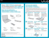 Sony VGN-C140G/B Guide de démarrage rapide