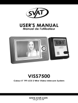Svat VISS7500 Manuel utilisateur