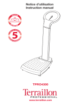 Terraillon TPRO4300 Manuel utilisateur