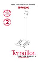 Terraillon TPR05300 Manuel utilisateur