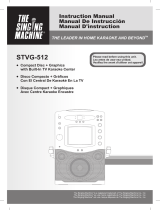The Singing Machine STVG-512 Manuel utilisateur