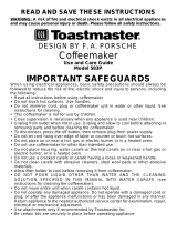 Toastmaster 583P Manuel utilisateur